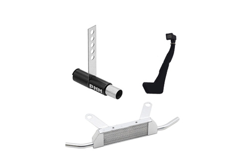 Car shell water inlet&water cooling&exhaust