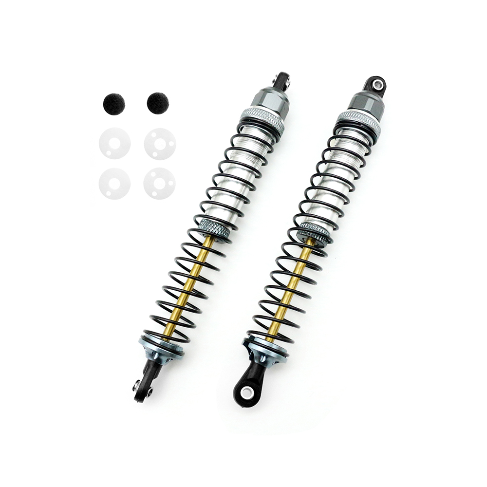 Twisted tooth shock absorber