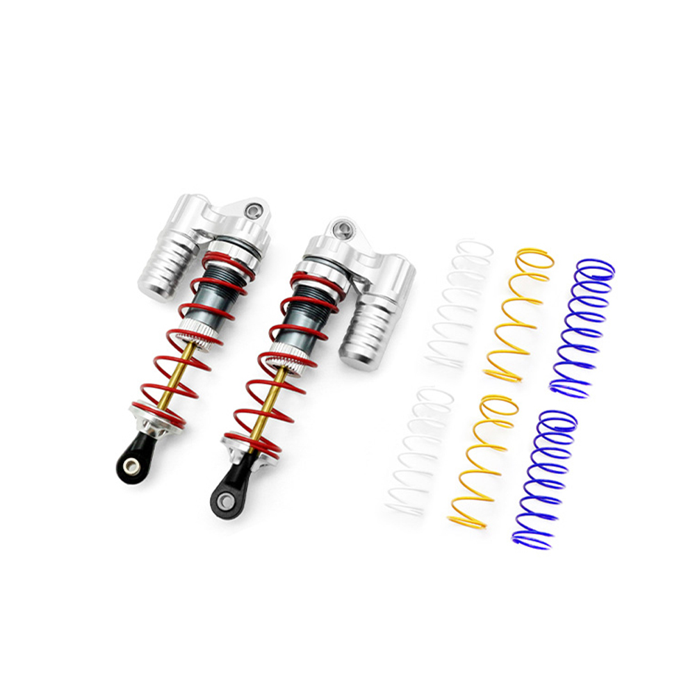 Negative oil pressure shock absorber