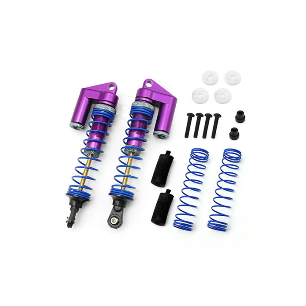 Negative oil pressure shock absorber