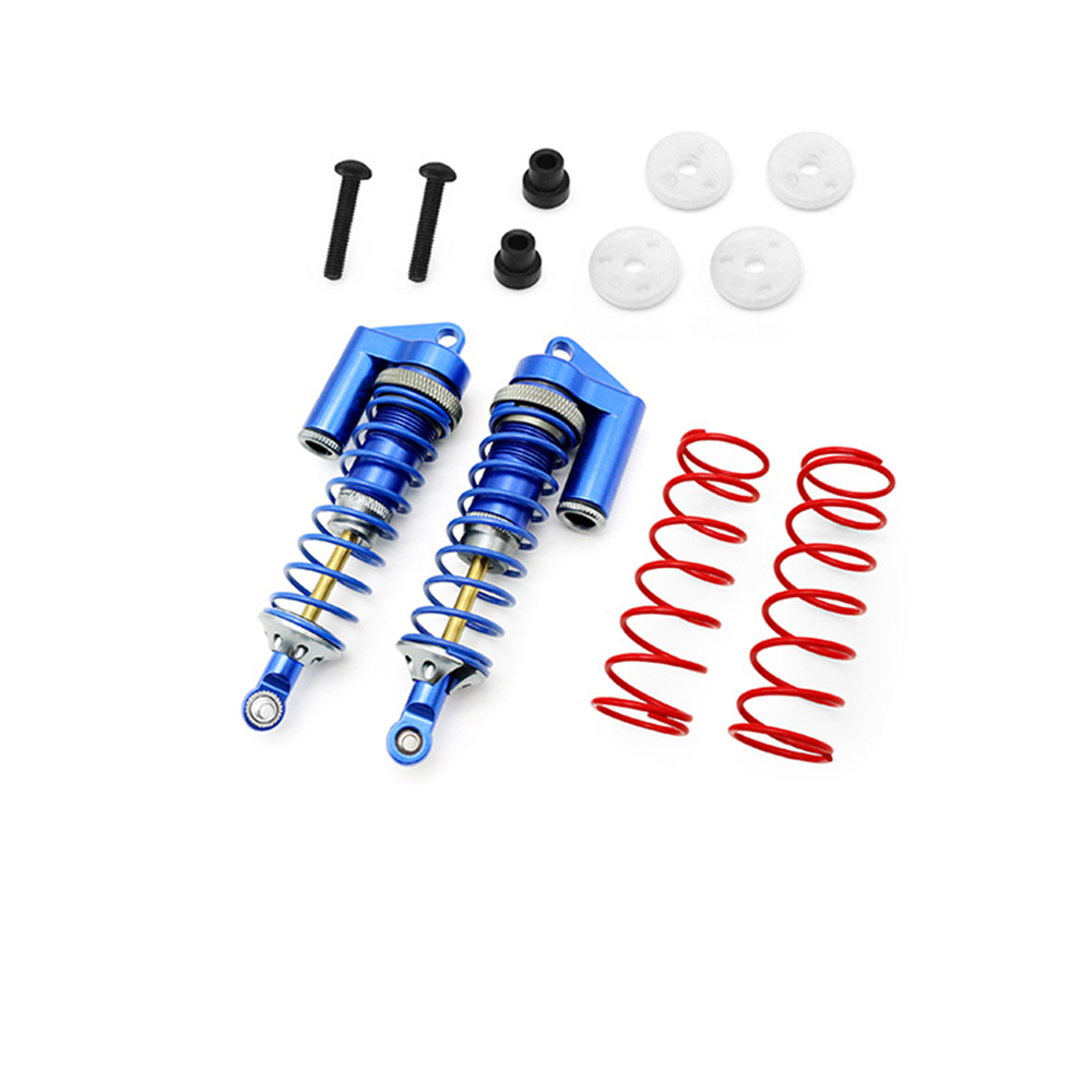 Negative oil pressure shock absorber