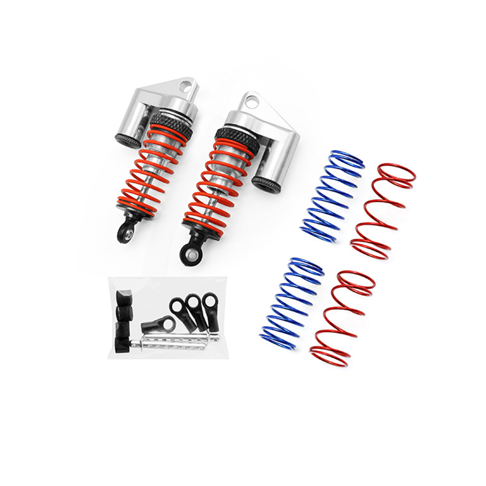 Negative oil pressure shock absorber