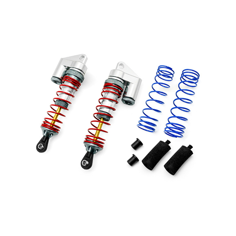 Negative oil pressure shock absorber