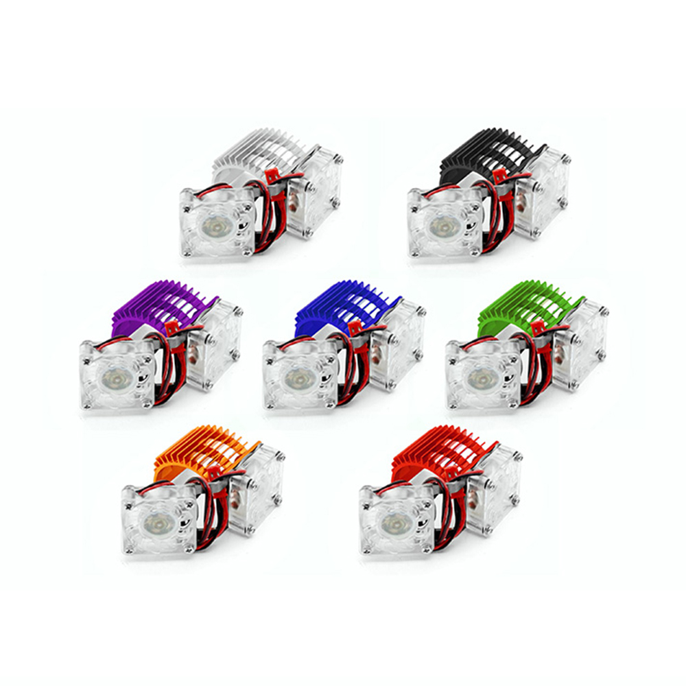 Wide leaf double fan radiator