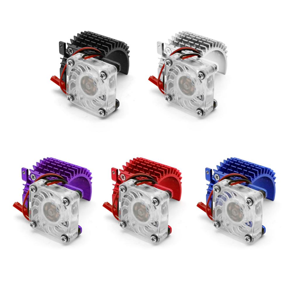 Single side fan motor radiator