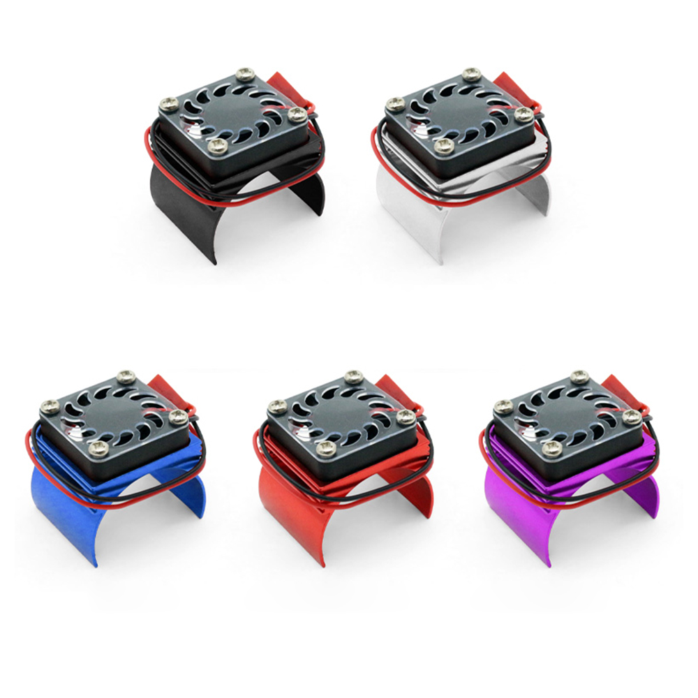 Single side fan motor radiator