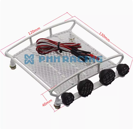 Simulated climbing car roof metal welded luggage rack PMM59778