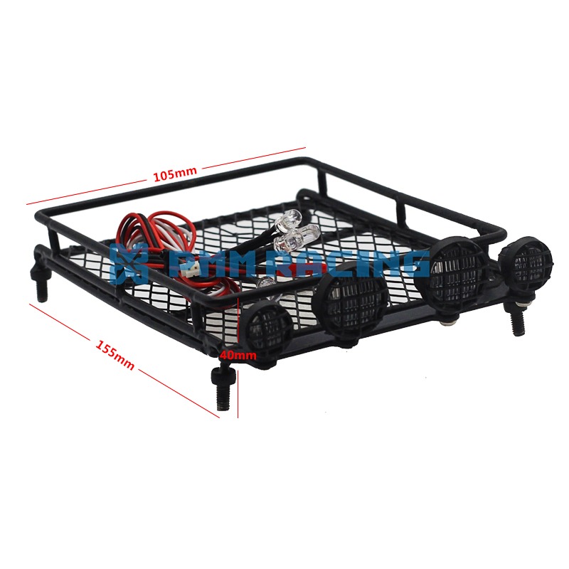 Simulated climbing car roof metal welded luggage rack PMM59784