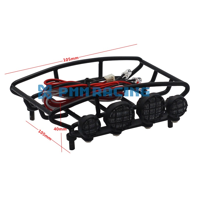 Simulated climbing car roof metal welded luggage rack PMM59789