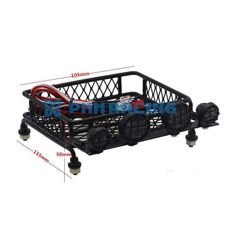 Simulated climbing car roof metal welded luggage rack PMM59787