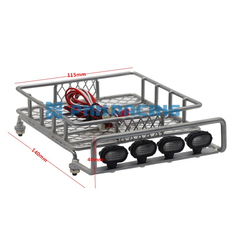 Simulated climbing car roof metal welded luggage rack PMM59783