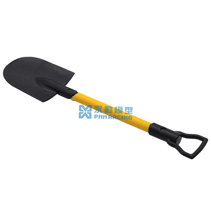Simulated mini decorative model, plastic shovel, plastic shovel, one PMM80187
