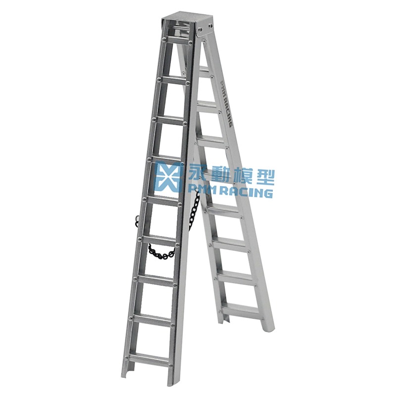 1: 10 Climbing Car Large Herringbone Ladder RC Simulation Decoration Mood piece PMM80185