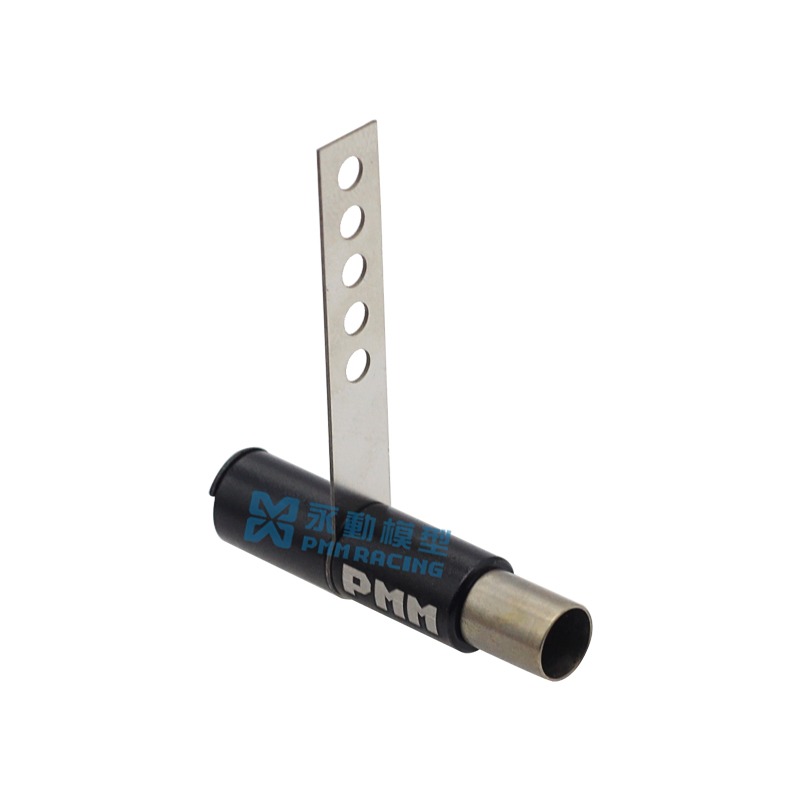 1/10 climbing car simulation car simulation stainless steel single exhaust pipe decoration piece PMM80189