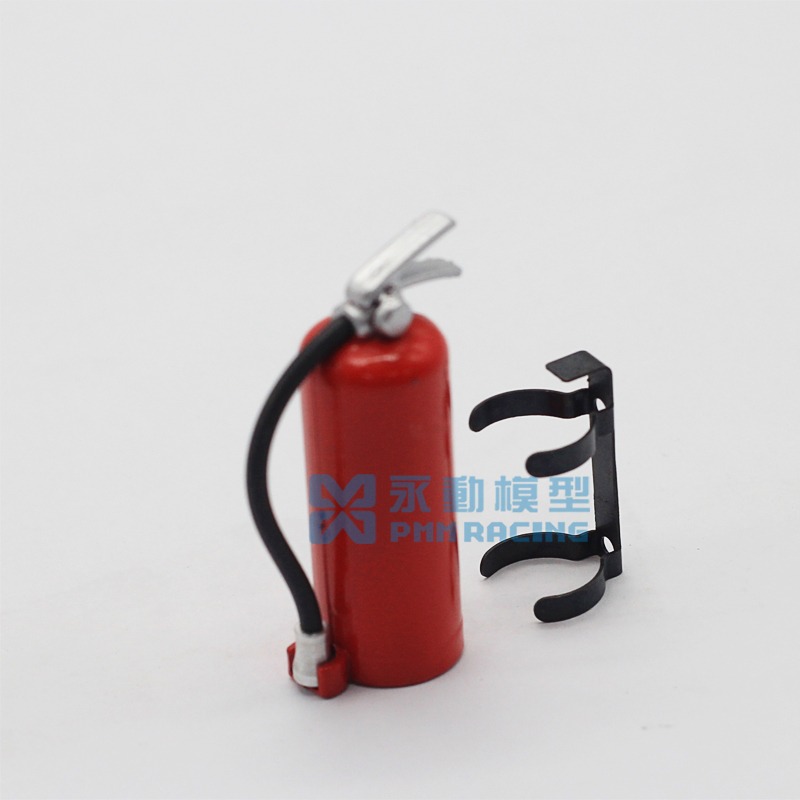 A set of simulated climbing plastic fire extinguishers, PMM59746