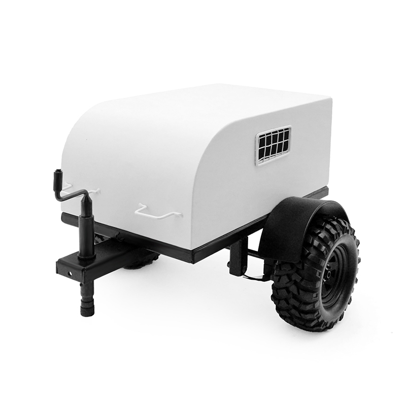 1: 10 RC Climbing Vehicle RC Off road Vehicle Metal Trailer (with Box) PMM59687